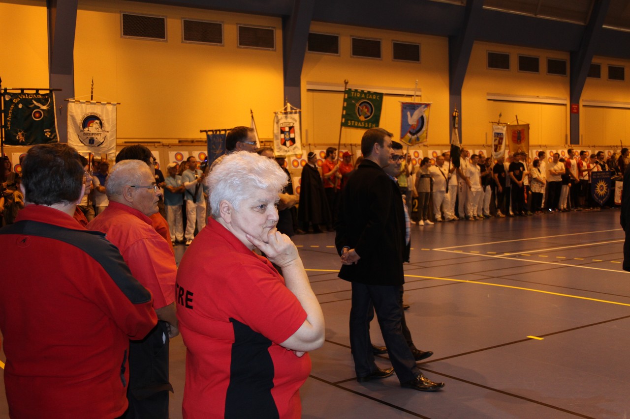 Les archers de la savoureuse au 24H internationales de Belfort 2015.